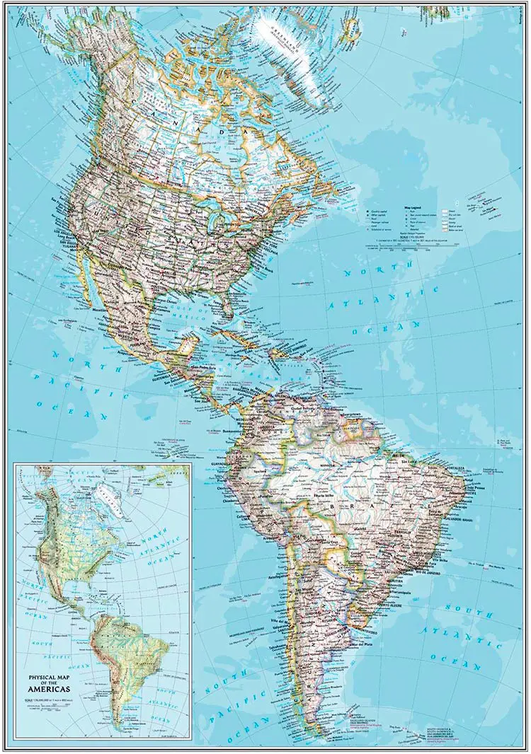 Descubrir Más De 79 Mapa America Para Dibujar Vn 8151